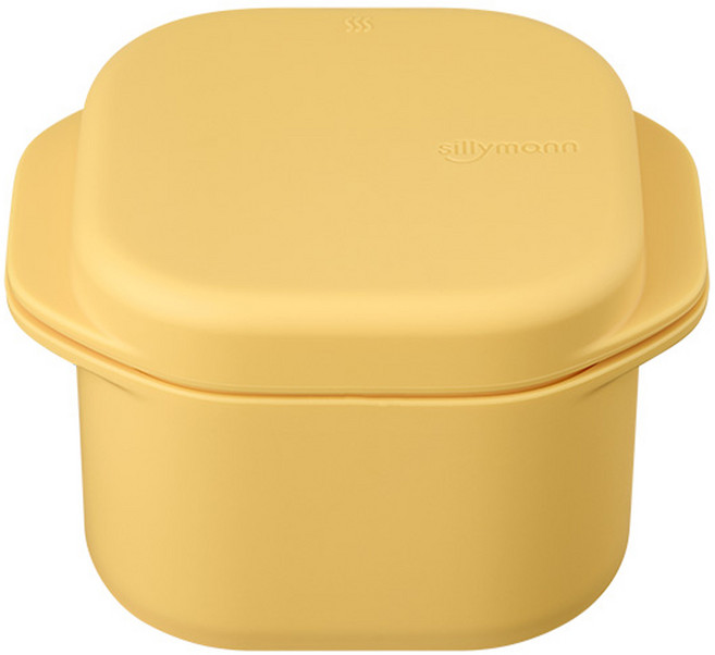 실리만 국내생산 이지웨이 실리콘 찜기 팟 900ml 허니옐로우 1개