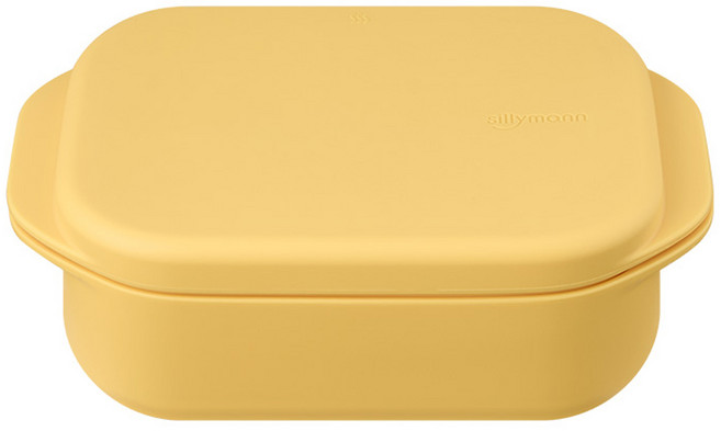 실리만 국내생산 이지웨이 실리콘 찜기 멀티 1100ml 허니옐로우 1개