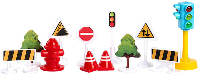 Kes.B 遊戲汽車道路裝飾套組, 混合顏色