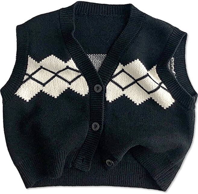 아동용 루즈핏 니트 베스트