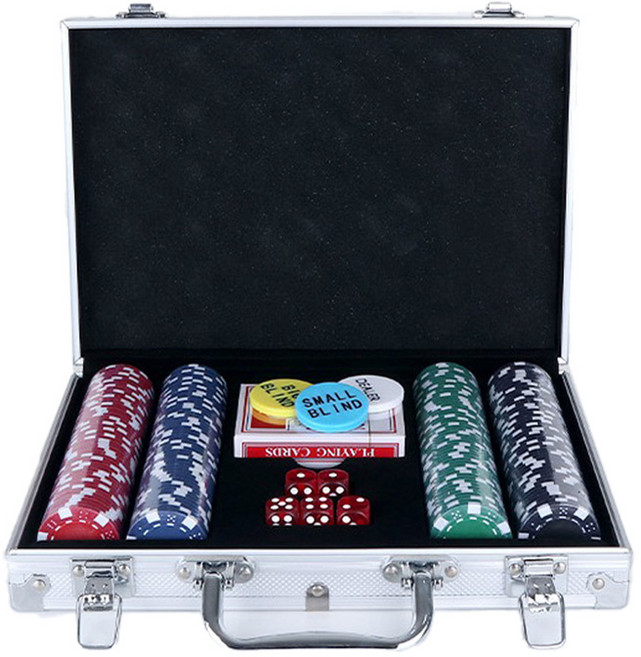 마메 놀이용 카드칩 세트 200p, 혼합색상, 1개