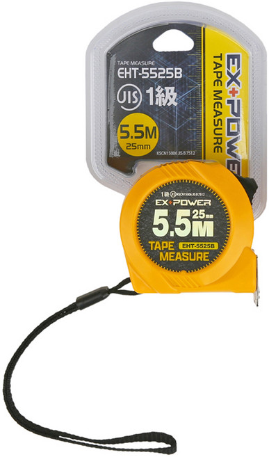 이엑스파워 자동줄자 5.5m x 25mm EHT-5525B, 1개