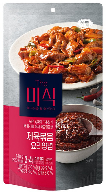 더미식 제육볶음 양념, 140g, 1개