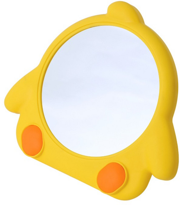 병아리 탁상 스탠드거울, 옐로우