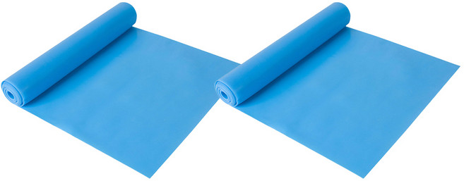 앞날창창 홈트 운동 요가 필라테스 스트레칭 탄력 고무밴드, 블루, 2개