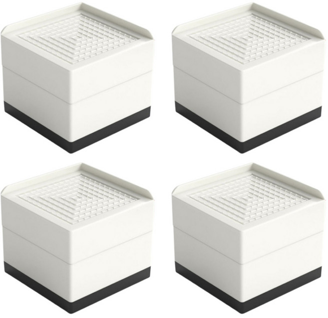 엘로템즈 높이조절 가구받침대 2단, 아이보리, 4개