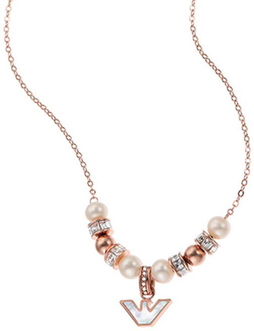 엠포리오아르마니 여성용 센티멘탈 자개 컴포넌트 목걸이 EGS3053221