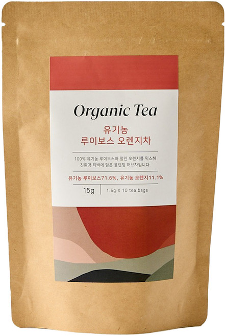 모던하우스 유기농 루이보스 오렌지 티백차, 1.5g, 10개입, 1개