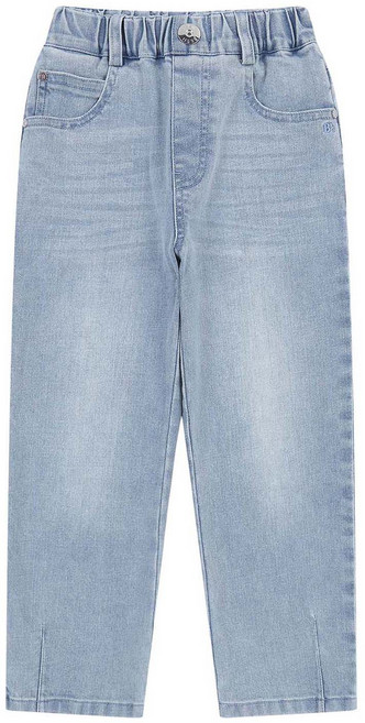 빈 여아용 배기 워싱 데님팬츠 BZ14PT01SB