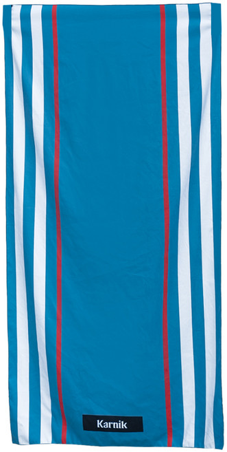 카르닉 비치타올 100 x 180 cm, 인디고블루, 1개