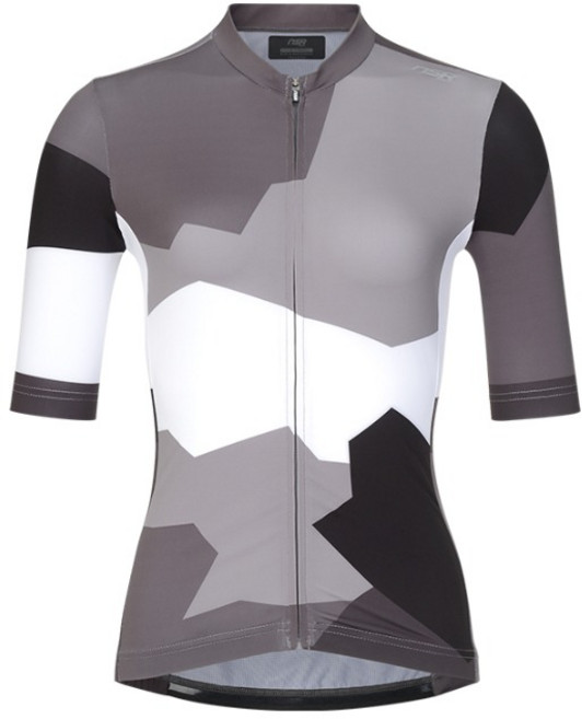 NSR 여성용 클럽 지그재그 반팔 져지