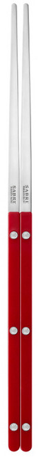 사브르 비스트로 샤이니 솔리드 젓가락, 버건디, 단품, 1개