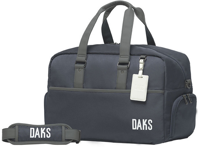 닥스골프 2025년 남성 경량 보스턴 골프백 DKBB-034M, 그레이
