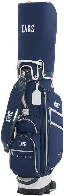 닥스골프 2025년 여성 경량 캐디 골프백 DKCB-031L, 네이비