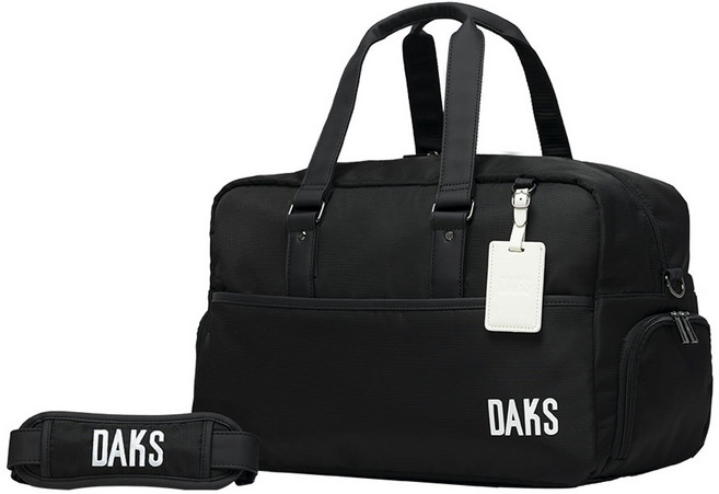 닥스골프 2025년 남성 경량 보스턴 골프백 DKBB-034M, 블랙