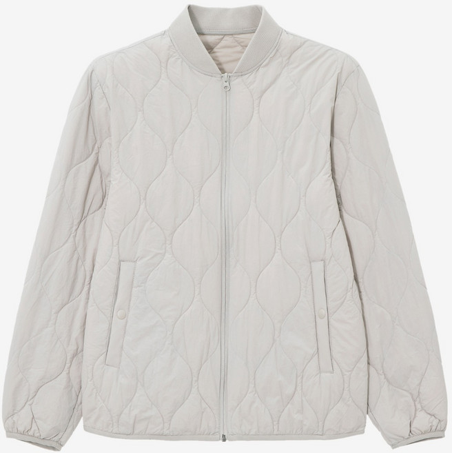 마인드브릿지 남성용 퀼팅 경량 블루종 MZJP1101