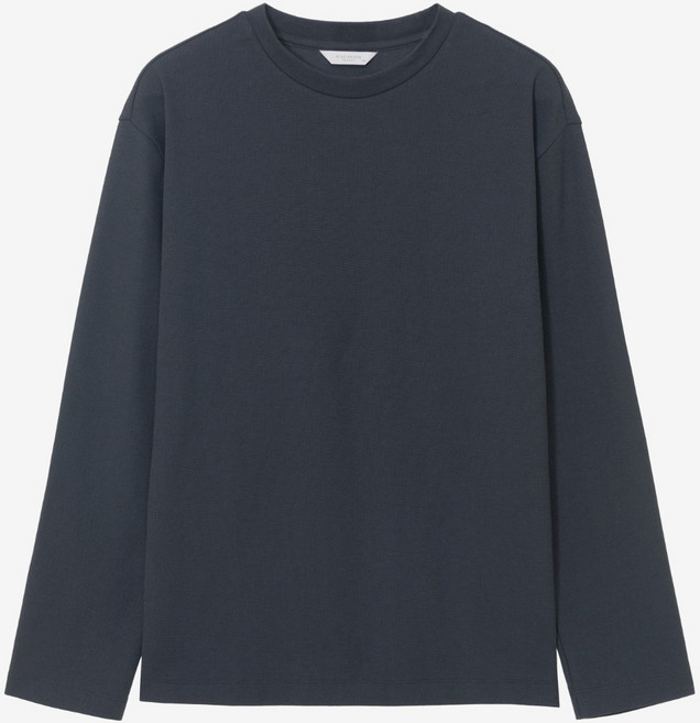 마인드브릿지 남성용 와플조직 세미오버핏 긴팔 티셔츠 MZTS0121