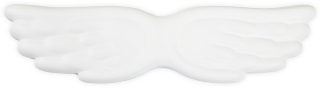 큐센 엔젤윙 팜레스트, 1개, 화이트