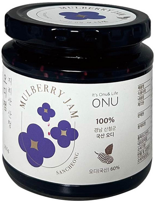 지리산 산청 오디잼, 1개, 300g