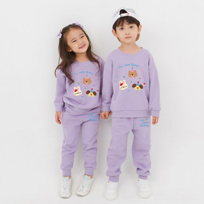 키즈크루 아동용 꼬마친구 상하복 세트