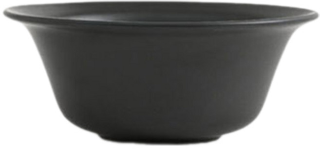 에라토 비엔 반무광 대접, 1개, 웜블랙