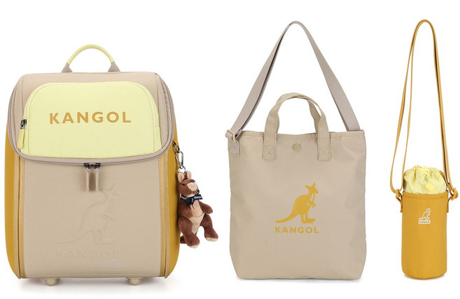 캉골키즈 아동용 Molly Schulanzen 책가방 세트 PE 0008