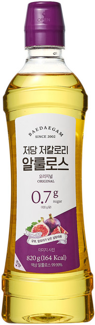 배대감 저당 저칼로리 알룰로스, 820g, 1개