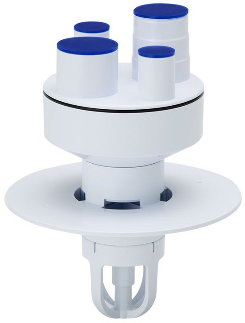 냄새제로 4구 세탁기 하수구 3세대 유가 트랩, 1개