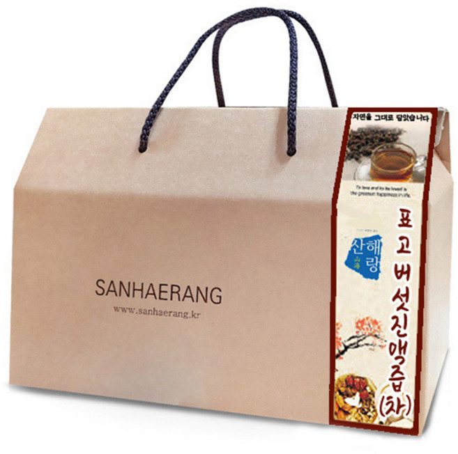 산해랑 표고버섯즙 30p, 1개, 3L