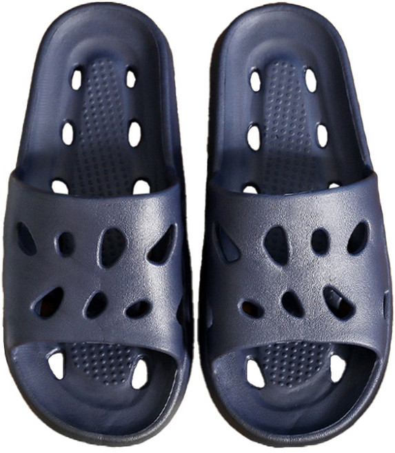 몬드스팟 물빠짐 미끄럼방지 욕실 슬리퍼 YY57443, 네이비, 1개