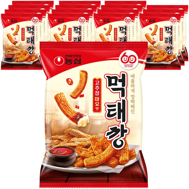Muktaekkang 零食 辣椒醬美乃滋味, 60g, 16個