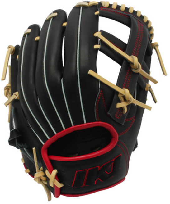 IKJ 내야수용 글러브 우투용 RP BP-4, BLACK + CAMEL, 1개