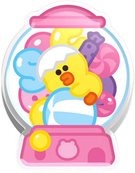 뉴니스 라인프렌즈 맥세이프 스마트톡 v2 792721, 1개, 슬롯머신 샐리