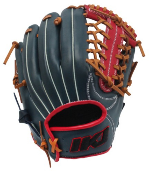 IKJ 올라운드 우투용 글러브 RP BP-5, 네이비 + 레드, 1개