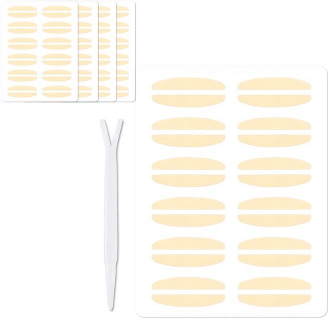 더분 깃털 누드 단면 쌍꺼풀 테이프 세트 120p, 1세트, 누드 L TYPE