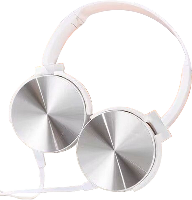 타이디홈 깔끔 휴대용 유선 헤드셋, 화이트