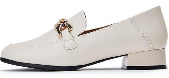 에스콰이아 여성용 골드체인 바부슈 로퍼 YX