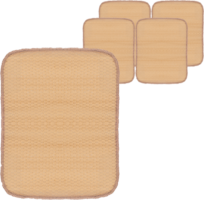 청소해결사 옥수수 그물 망사 수세미 소프트, 5개, 1개입