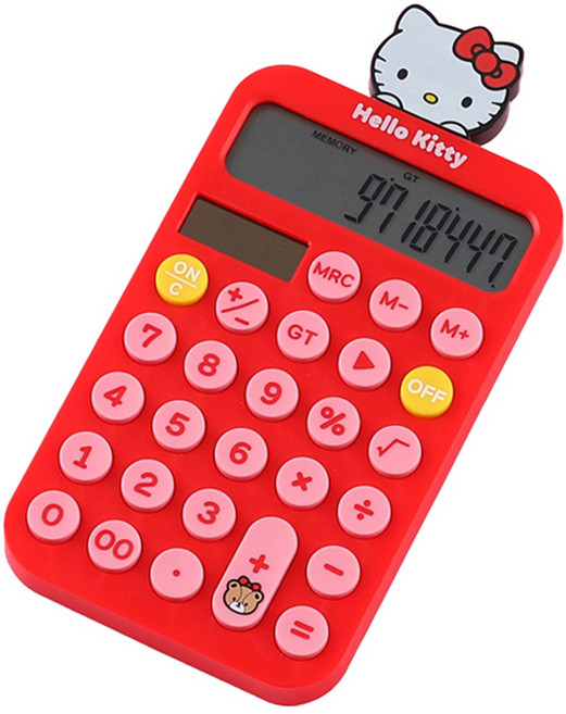 산리오 빼꼼 계산기, 헬로키티, 1개