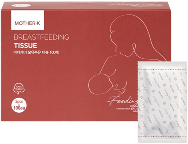 마더케이 모유수유 티슈, 100개입, 1개