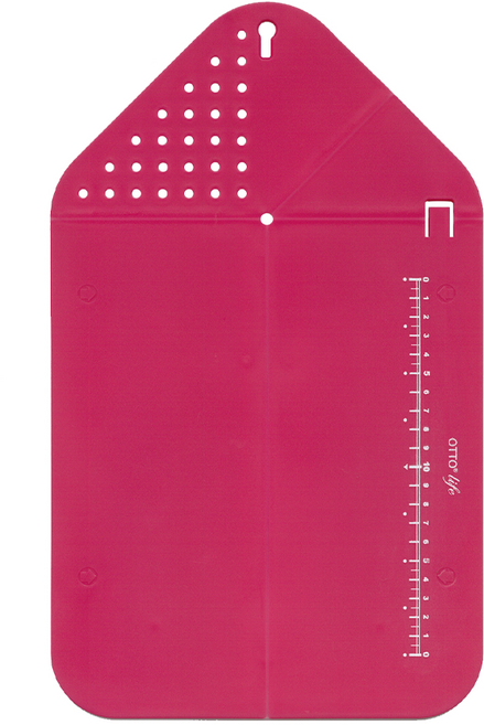 Otto Life 瀝水摺疊砧板 OB-3015P, 粉色, 1個