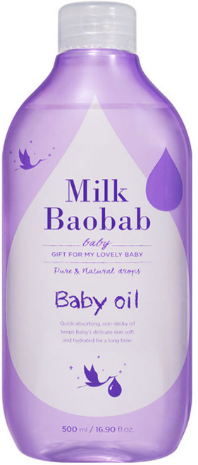 밀크바오밥 베이비 오일, 500ml, 1개