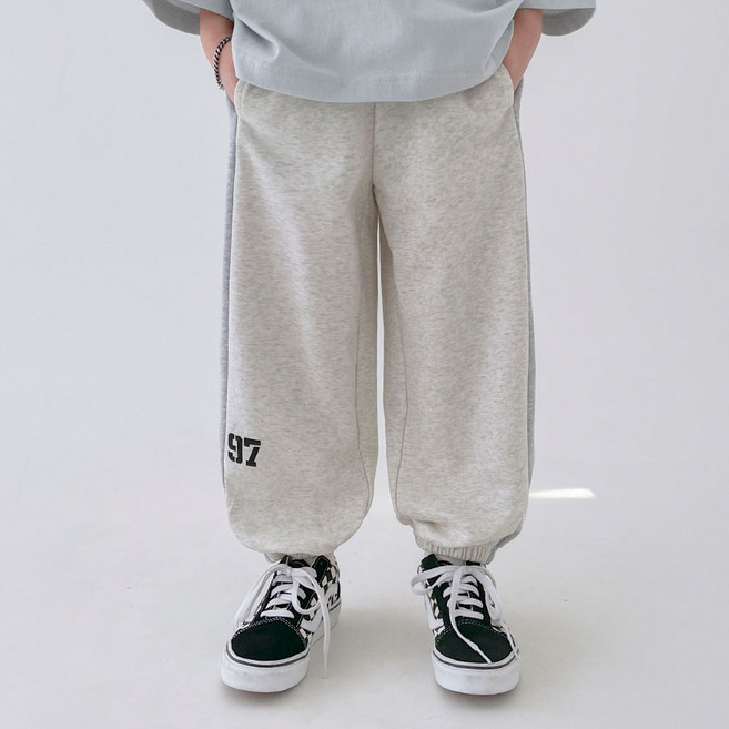 베리클로젯 남아용 더블 믹스 트랙 팬츠