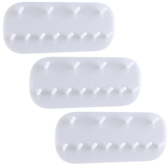 아이메이트 다용도 악세사리 걸이, 화이트, 3개