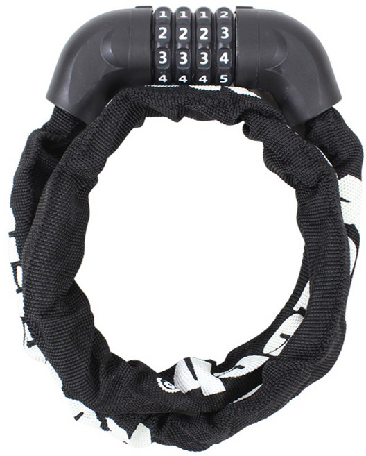 자유번호 안심체인 경량 자전거열쇠, 1개