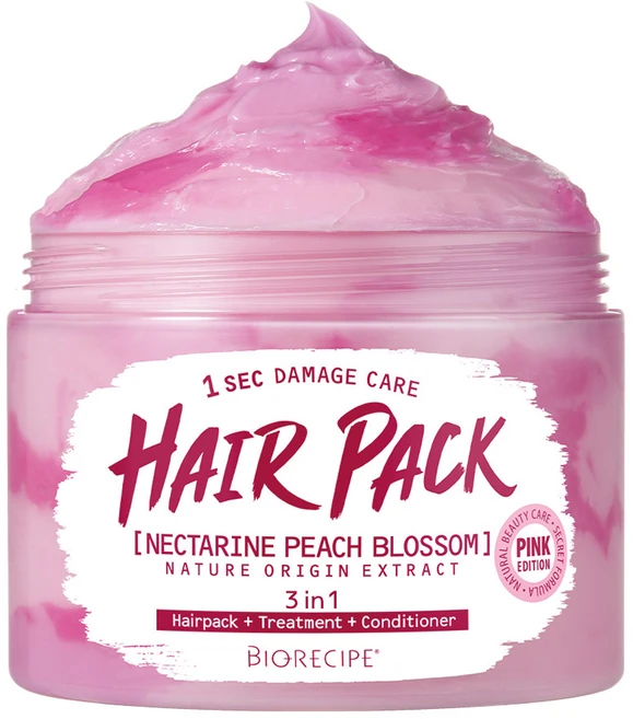 바이오레시피 마블 헤어팩 핑크에디션, 1개, 300g - 쿠팡