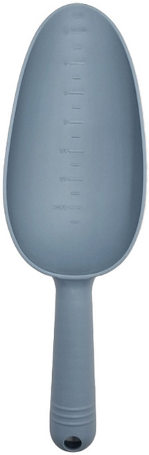 가든잇 텃밭 플라스틱 긴 모종삽 그레이블루, 1개