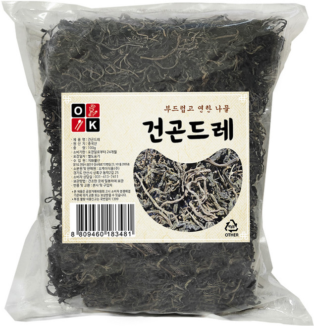 오케이식품 건곤드레, 100g, 1개