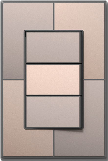 TILINS Gallery 1路3開關 米金色, 1個