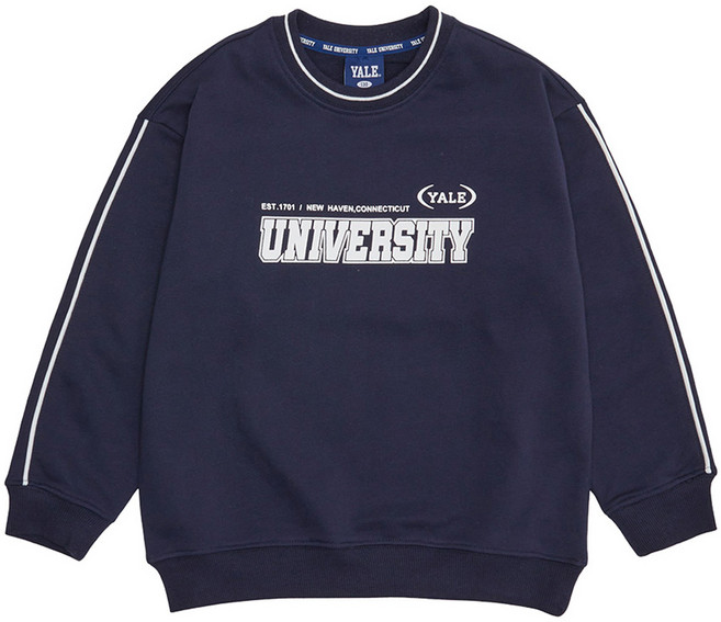 예일키즈 아동용 예일 라인포인트 맨투맨 YJCCMTE13228